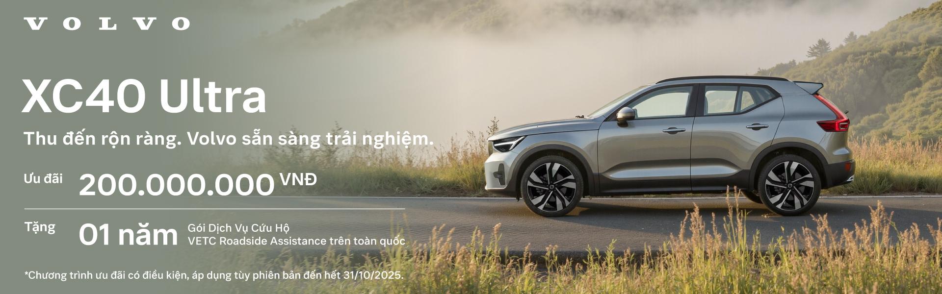 chương trình khuyến mãi xc40 tháng 10 năm 2025
